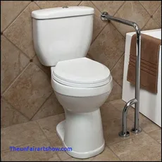 دستگیره استیل پایه دار توالت فرنگی  - Grab Bar Bathroom